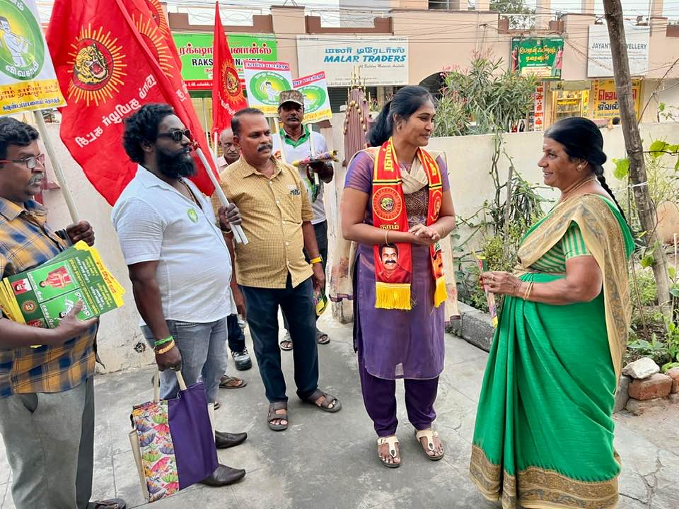 சரவணம்பட்டி விநாயகபுரம் பரப்புரை